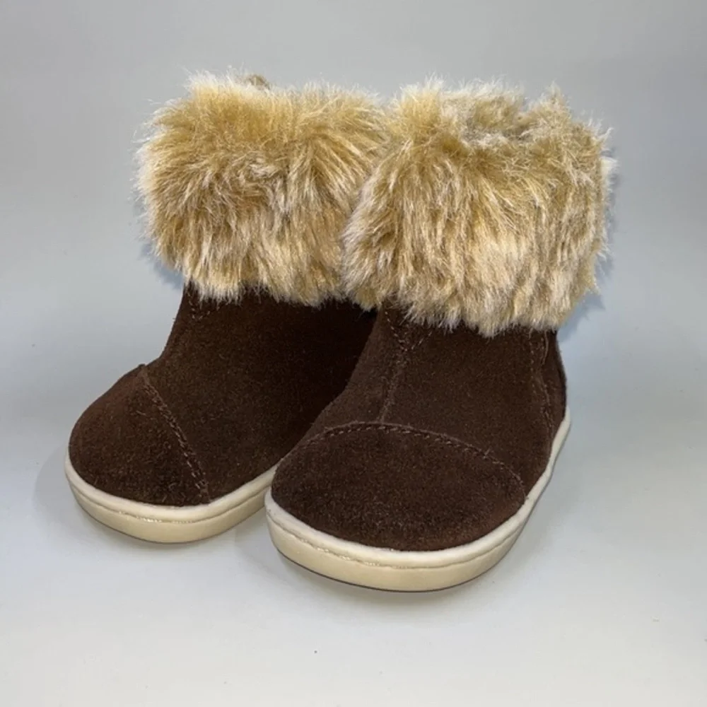 Toms Fur Infant Boots‎